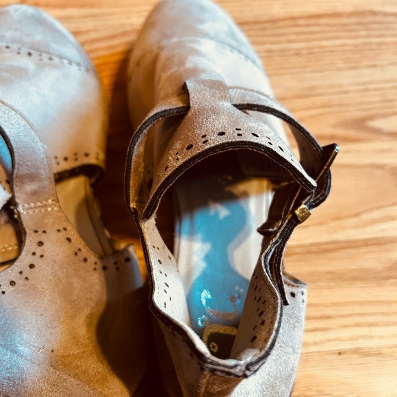 Gray slide in ankle boots sz 8.5 - Picture 4 of 4